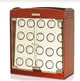 Steinhausen SM587E Armada 20 Watch Winder- Cherrywood Finish