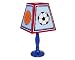 Let's Play Ball Sports Soccer Baseball Lamp &amp; Shade