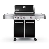 Weber Gas Grills Genesis E-330 Natural Gas Grill W/ Sear Burner - Black
