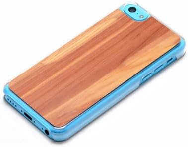 CARVED Wood Clear Case for iPhone 5C - Cedar (5C-CC1S)