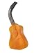 Kosta Boda The Band Guitar Orange