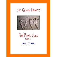 Six Greek Dances for Piano Solo (Opus 43)