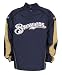 Milwaukee Brewers Convertible Cool Base Gamer Jacket (Medium)