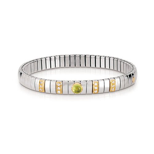 Nomination Damen-Armband Klein Halb ine Peridot 042451/005 Preisvergleich