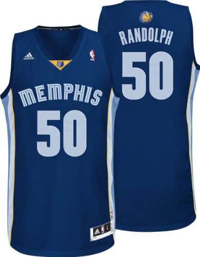 Zach Randolph Navy adidas Revolution 30 Swingman Memphis Grizzlies Jersey