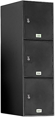 UNITED VISUAL Modular “Quiet” Lockers - Black door