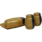 Gold Dust 4-pc. Hostess Set - Black