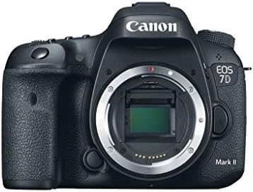 Canon EOS Rebel 7D Mark ll DSLR + Canon 18-55 IS (Image Stabilizer) STM + Canon EF-S 55-250mm f/4.0-5.6 IS (Image Stabilizer) + Extra battery + 16g Commander High Speed Memory Card + Top Value Bundle