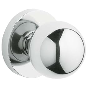Baldwin 5415.260.PASS Contemporary Knob Passage Set, Chrome by Baldwin
