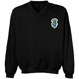 NCAA Saint Peter's Peacocks Logo Applique Microfiber Windshirt - Black