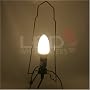 E12 Base Candelabra Bulb 15 SMT SMD LED Warm White 110V