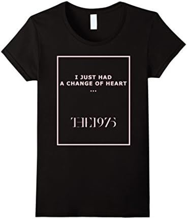 Women's UGH I Just Had A Change Of Heart 1975 Album T-Shirt Medium Black