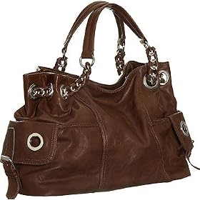 Oversized ''Kudreau'' Satchel - Black, Brown, Purple or Navy Blue