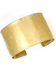CleverEves 18Kt Yellow Gold Hammered Cuff 37mm