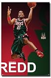 Michael Redd - Milwaukee Bucks NBA 22"x34" Art Print Poster