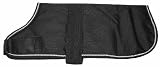 12" Black Dog Coat No Lining