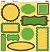 Monkey Business Die-Cut Journal Stickers