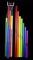 BOOMWHACKERS C Major Bass Diatonic Scale Set (Lower Octave) Boomwhackers Tuned Percussion Tubes