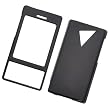 HTC Touch Diamond CDMA XV6950 Verizon Snap-on Protector Hard Case Rubberized Cover Black