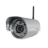 Foscam FI8905W Outdoor Wireless/Wired IP/Network Camera with 30 Meter Night Vision and 6mm Lens (22� Viewing Angle) - Silver ~ Foscam