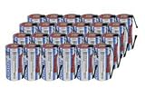 24 Pcs of Matched Sub C 3800mAh NiMH Battery with Tabs