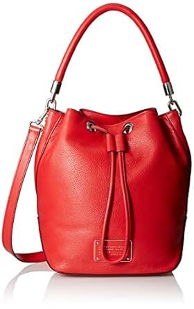 www.paulmartinsmith.com Marc by Marc Jacobs New Too Hot To Handle Large Drawstring Bucket Bag, Cambridge Red ...