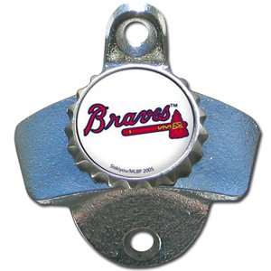 Major League Baseball Atlanta Braves Wall Mount Bottle Opener