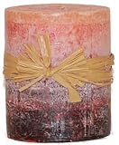 3x3 Round Guava Mango Papaya Candles By Stone