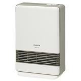 山善(YAMAZEN) セラミックヒーター(1200W/600W 2段階切替) ホワイト DF-P121(W)