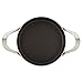 Rachael Ray Cucina Hard Porcelain Enamel Nonstick Covered Round Casserole, 2.5-Quart, Agave Blue