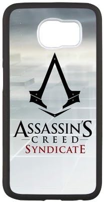 Niube Custom Assassin S Creed Syndicate Plastic and TPU Case Cover for SamSung Galaxy S6(Laser Technology)
