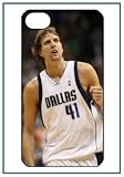 Dirk Nowitzki Dallas Mavericks Mav Mavs MVP NBA Star Player iPhone 4 iPhone4 Black Case Cover Protector Bumper