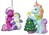 Review Kurt Adler  / Set of 2 My Little Pony Cheerilee & Rainbow Dash Christmas Ornaments