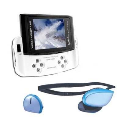 2GB Portable Multimedia 2.8 inches TFT Slide Screen 1.3 Mega pixel MP3/MP4/ Video Audio Game Player W/ SD MMC SLOT plus Wireless Earphone (Worth $29.99)