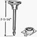 United States Hdwe. P-068C Clapper Pop-Up