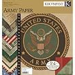 Military Two-Sided Paper Pad 12x12: Army