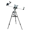 Galileo 1100x120mm Newtonian Reflector Telescope - White Satin (QR-120)