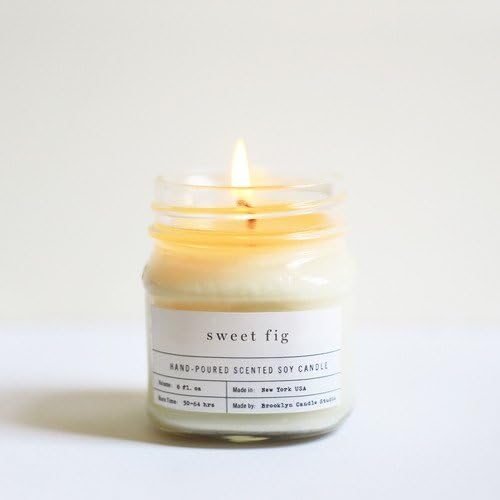 Sweet Fig Mason Jar Candle