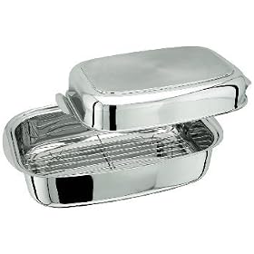 Stellar Specialities 36cm Rectangular Roaster with Rack & Dual Base