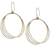 By Boe Large Infinity Circle Earrings 14k Gold