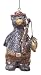 5" Duck Hunting Bear Christmas Ornament