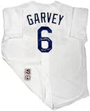 Steve Garvey Los Angeles Dodgers Autographed White Majestic Replica Jersey with 74 NL MVP Inscription