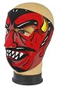 Biker Motorrad Kart Halloween Helloween Maske Sturmhaube Sturmmaske Balaclava Teufel Karneval Ski