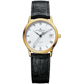 Baume and Mercier Mens Classima Yellow-Gold Watch #MOA8160