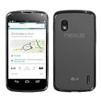 LG Google Nexus 4 E960 TPU Semi Clear Smoke Texture Silicone Skin Case Cover