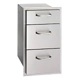 Fire Magic Aurora 14 Inch Triple Access Drawer