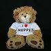 Search : Plush Stuffed Lion (Sighin' Lion) toy with I Love Muppet t-shirt