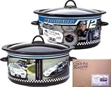 Rival Crock Pot #12 Ryan Newman 37601N-RN Nascar Limited Edition Slow Cooker & Bag