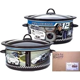 Rival Crock Pot Ryan Newman #12 Nascar Slow Cooker and Bonus Bag by Rival