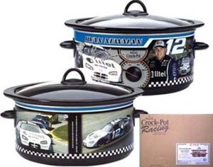 Rival Crock Pot Ryan Newman #12 Nascar Slow Cooker & Bonus Bag